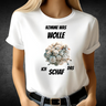 Komme Was Wolle | Lustiges Schäfchen-Shirt | Humorvolles Winterdesign | Statement Shirt für kalte Tage