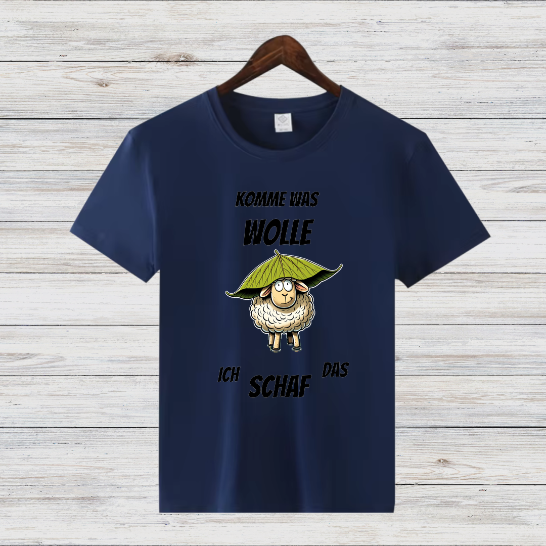 Komme was Wolle | Lustiges Schaf-Shirt | Humorvolles Winterdesign | Statement-Shirt für kalte Tage