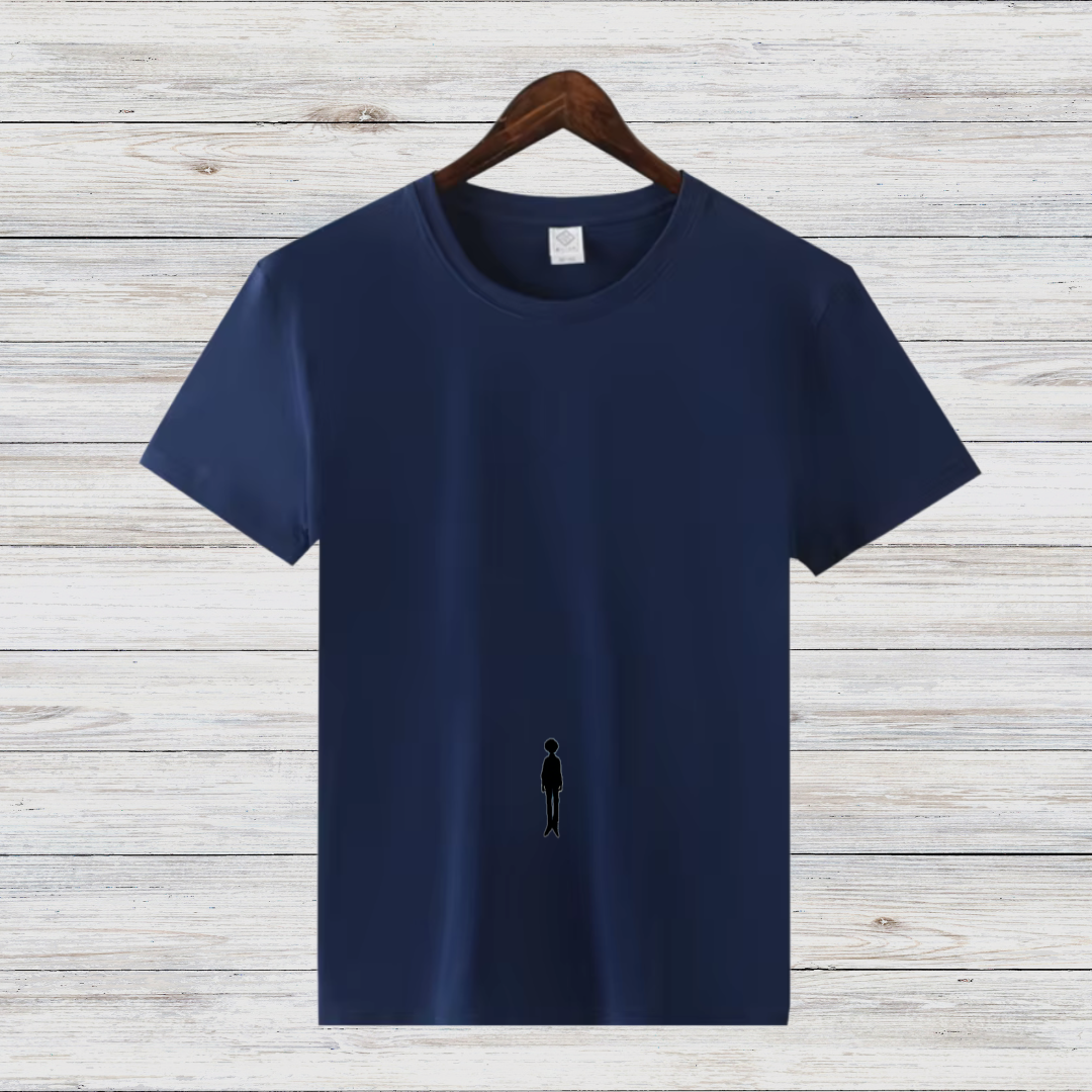 Minimalistisches Design Shirt | Stilvolles Statement Shirt | Modernes Baumwoll T-Shirt | Streetwear Look für den Winter
