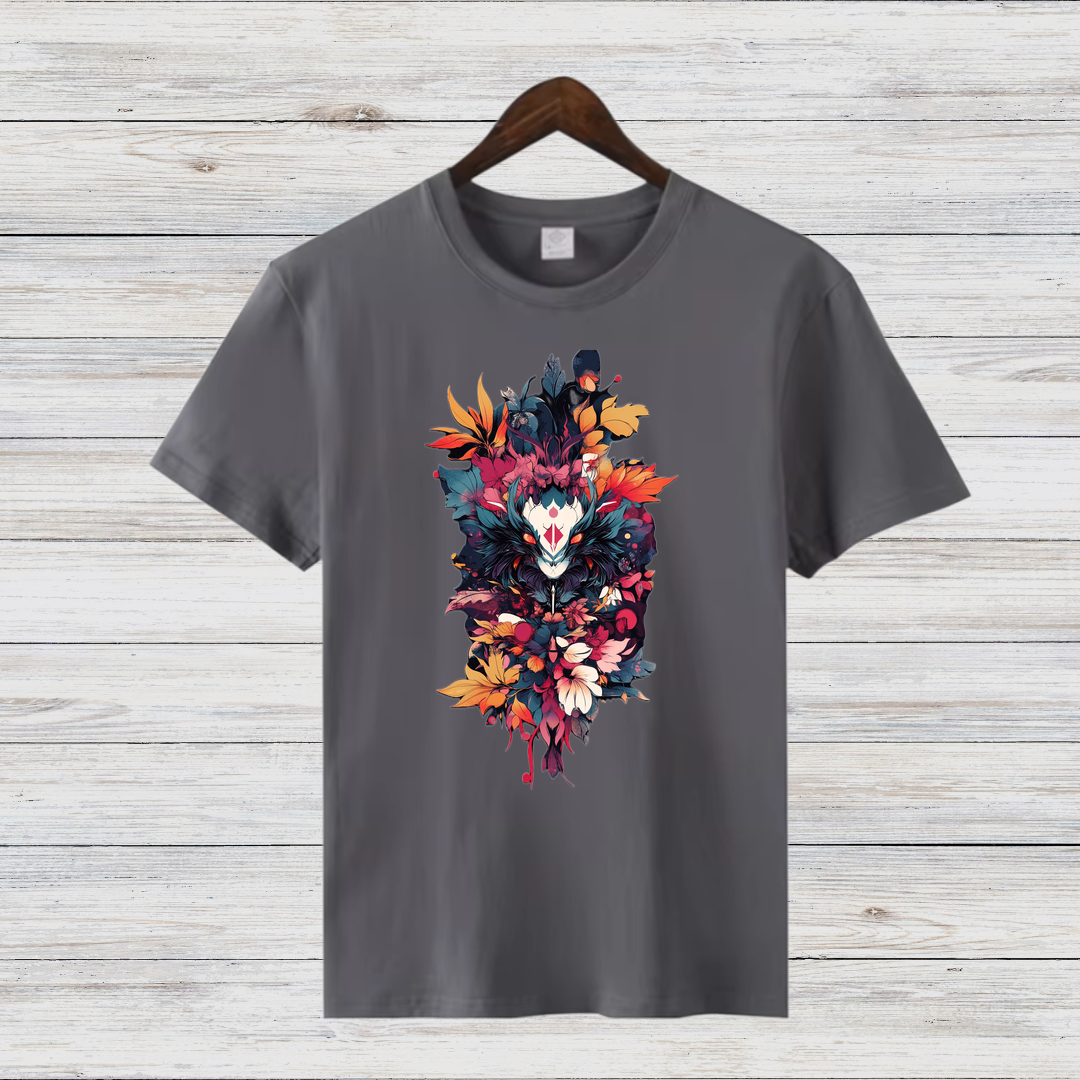 Mystisches Herbstdesign | Künstlerisches T-Shirt | Stilvolles Fantasy-Motiv | Statement Shirt für Kreative