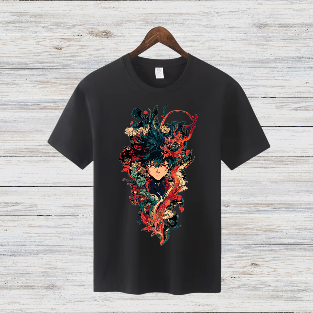Episches Anime Shirt | Stylisches Manga Design | Perfektes Geschenk für Anime-Fans | Hochwertiges Baumwollshirt