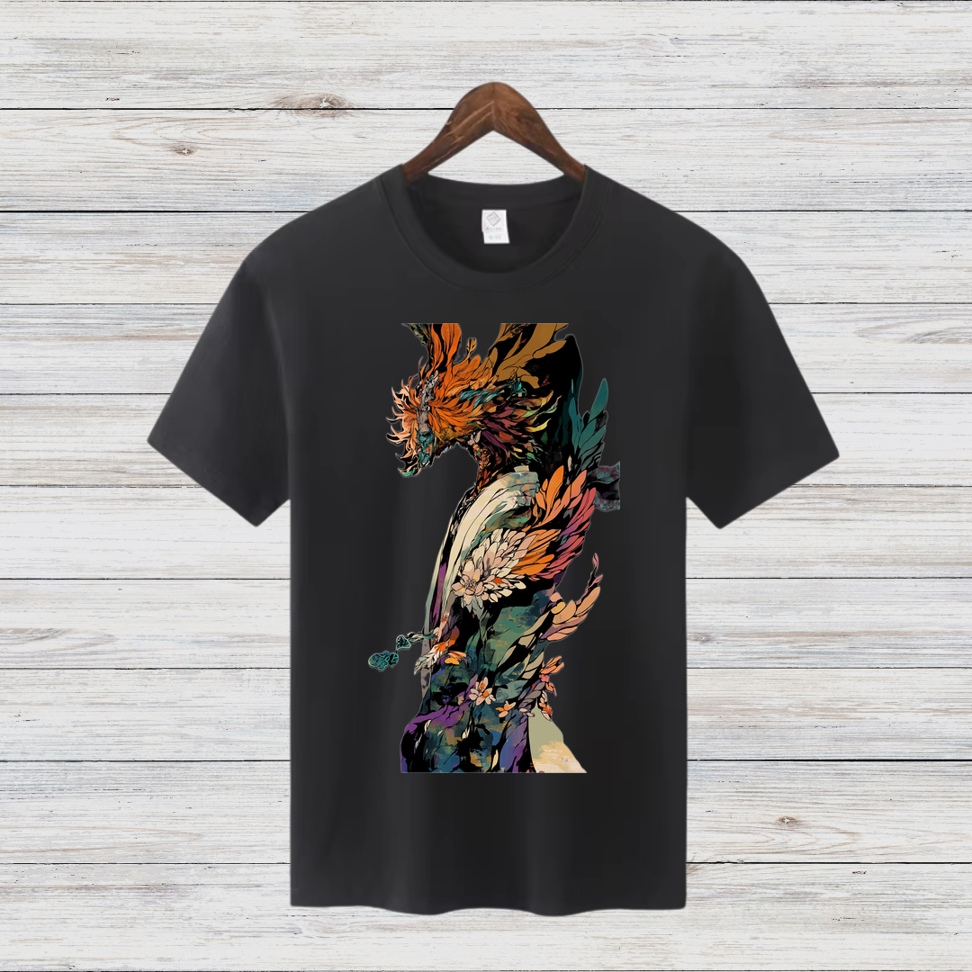 Mystischer Drachenkrieger | Fantasy T-Shirt | Episches Drachen-Motiv | Stilvolles Shirt für Fantasy-Fans