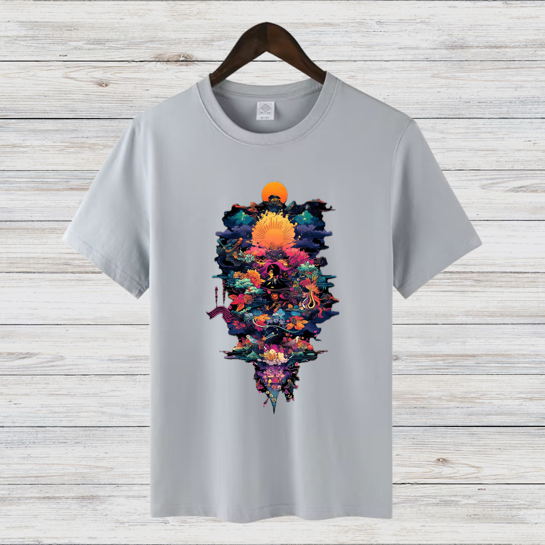 Magisches Traumwelt-Shirt | Künstlerisches T-Shirt | Fantasievolles Design | Stilvolles Statement-Shirt für Kreative
