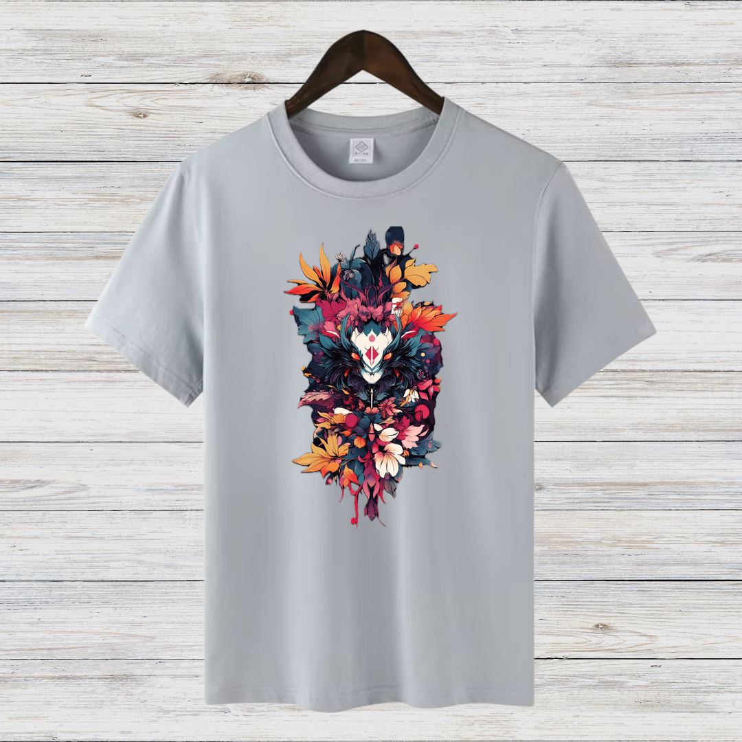 Mystisches Herbstdesign | Künstlerisches T-Shirt | Stilvolles Fantasy-Motiv | Statement Shirt für Kreative