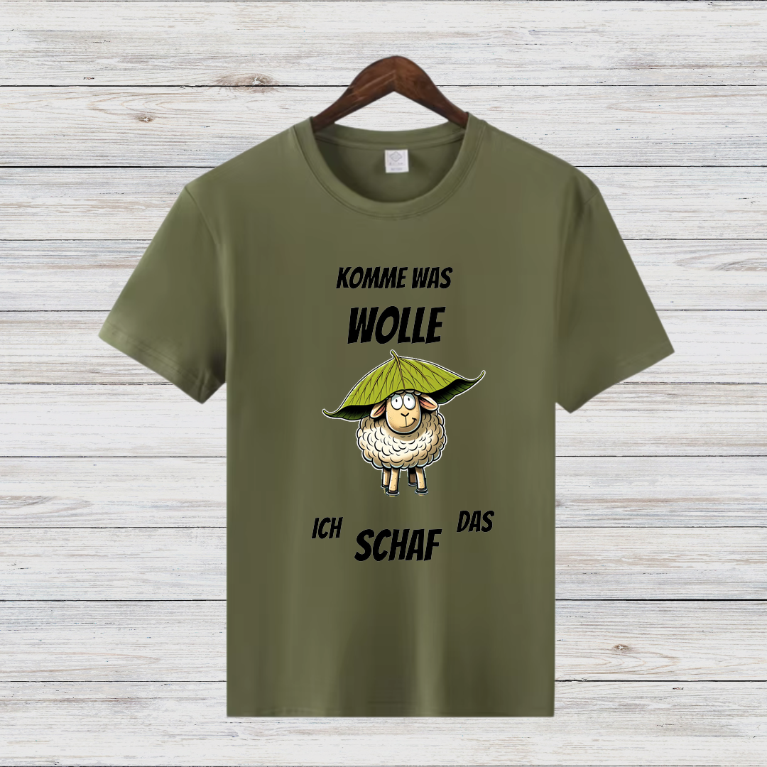 Komme was Wolle | Lustiges Schaf-Shirt | Humorvolles Winterdesign | Statement-Shirt für kalte Tage