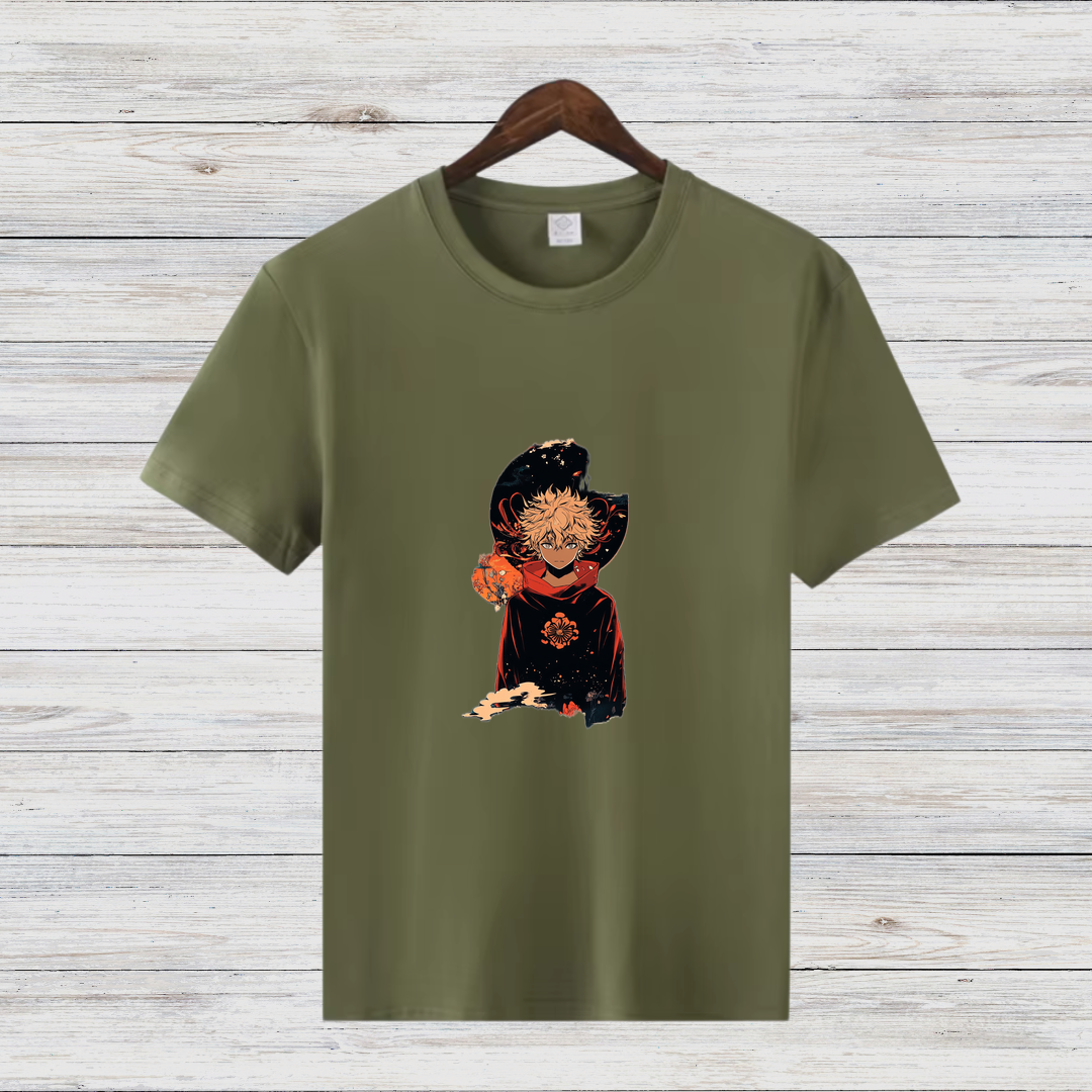 Magisches Anime Shirt | Stylisches Fantasy T-Shirt | Perfektes Geschenk für Anime-Fans | Baumwollshirt für den Winter