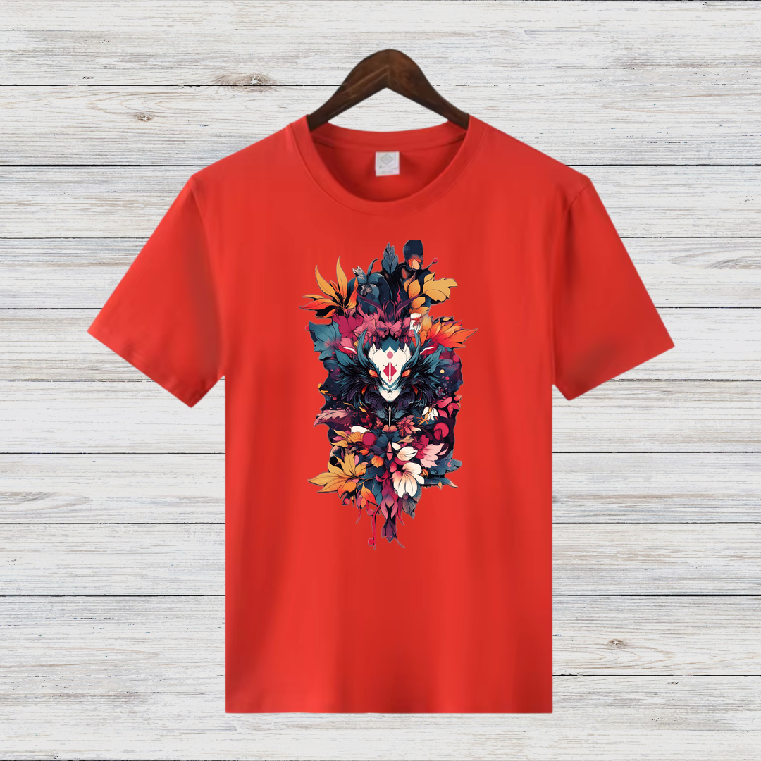 Mystisches Herbstdesign | Künstlerisches T-Shirt | Stilvolles Fantasy-Motiv | Statement Shirt für Kreative