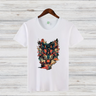 Mystischer Wolf | Stylisches Wintershirt | Kunstvolles Tiermotiv | Statement Shirt für kalte Tage