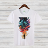 Mystisches Traumfeuer | Künstlerisches Fantasy T-Shirt | Magisches Design für Individualisten | Stilvolles Shirt für Winterträumer