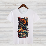 Mystische Meeresflut | Künstlerisches Fantasy-Shirt | Ozean-Design für Abenteurer | Stilvolles Statement-Shirt für den Winter