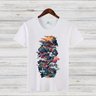 Mystisches Japan Shirt | Fantasievolles Kunst-Design | Asiatische Ästhetik | Stilvolles Baumwollshirt für den Winter