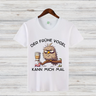Der frühe Vogel kann mich mal | Lustiges Kaffee Shirt | Statement Shirt für Morgenmuffel | Humorvolles Geschenk für Kaffeeliebhaber