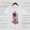 Magisches Winterdesign | Fantasievolles Kunstshirt | Mystisches Baumwollshirt | Stilvolles Geschenk für Fantasy-Fans