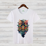 Mystischer Drachengeist | Asiatisches Kunst T-Shirt | Fantasievolles Design | Stilvolles Statement Shirt für den Winter