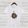 Mystischer Wolf | Künstlerisches T-Shirt | Wildes Design für Tierliebhaber | Cooles Statement Shirt für Männer