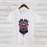 Feuerdämon Shirt | Mystisches Totenkopf Design | Stylisches Fantasy T-Shirt | Streetwear für Rebellen