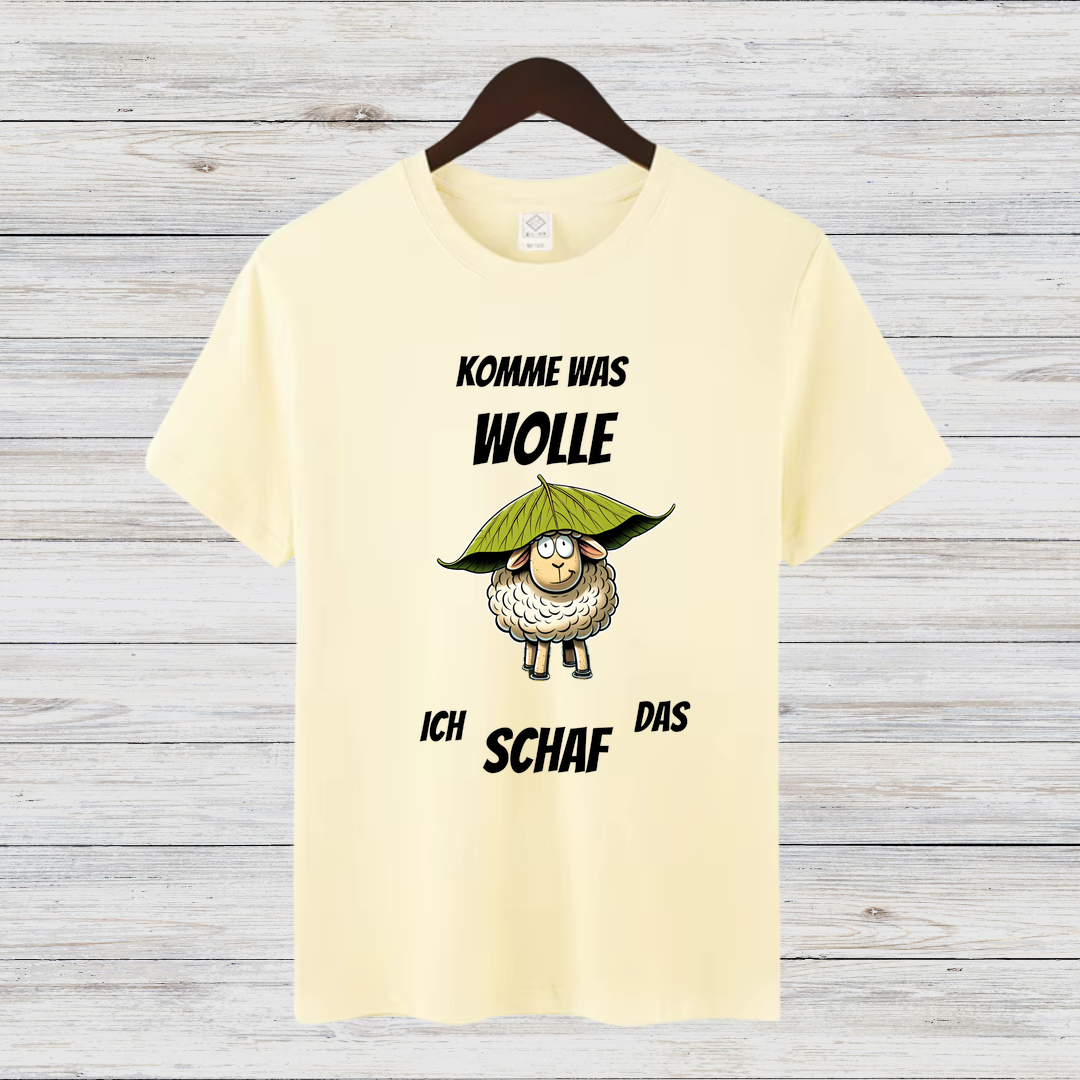 Komme was Wolle | Lustiges Schaf-Shirt | Humorvolles Winterdesign | Statement-Shirt für kalte Tage