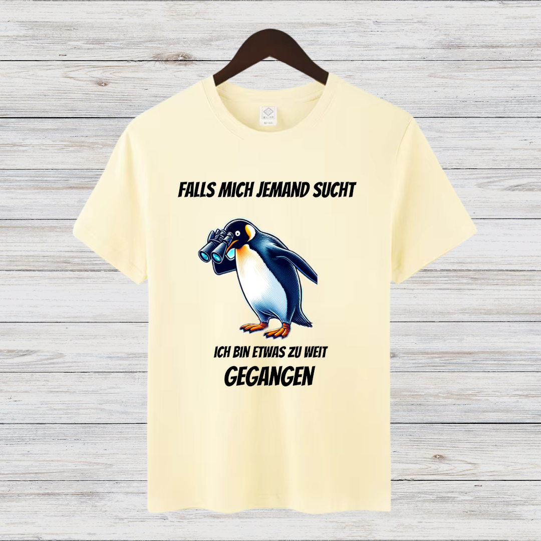Pinguin Shirt | Lustiges Winterdesign | Humorvolles Statement Shirt | Perfekt für die kalte Jahreszeit