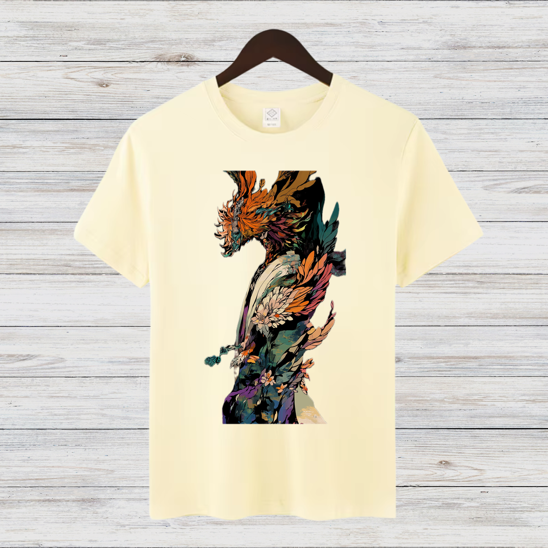 Mystischer Drachenkrieger | Fantasy T-Shirt | Episches Drachen-Motiv | Stilvolles Shirt für Fantasy-Fans