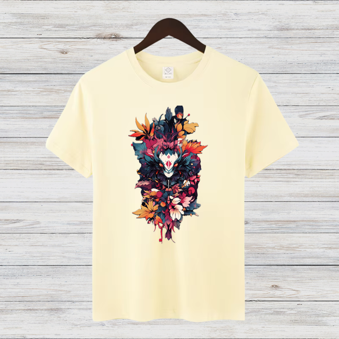 Mystisches Herbstdesign | Künstlerisches T-Shirt | Stilvolles Fantasy-Motiv | Statement Shirt für Kreative