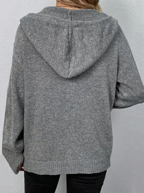 Monci® - Grey plain hoodie