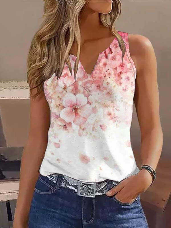 PureWear® - Cute sleeveless print top