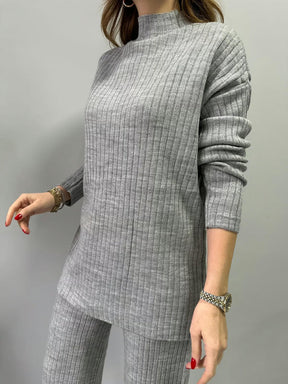 Celestial® - Grey long sleeve two piece set