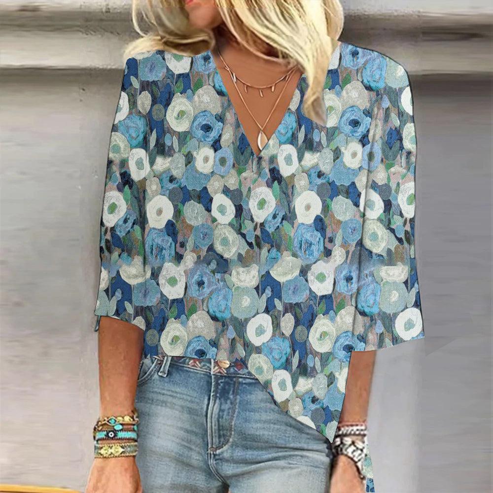 SpringBlue Blouse