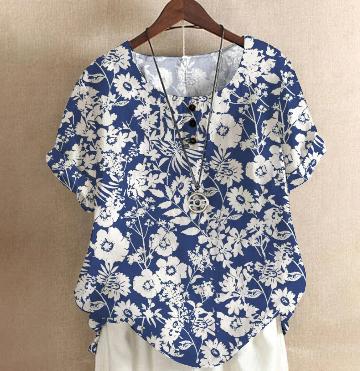 Sea of ​​Flowers Maxi Top