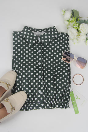 Dot Charm Maxi Dress