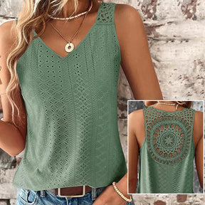 GreenLace V-neck