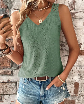 GreenLace V-neck