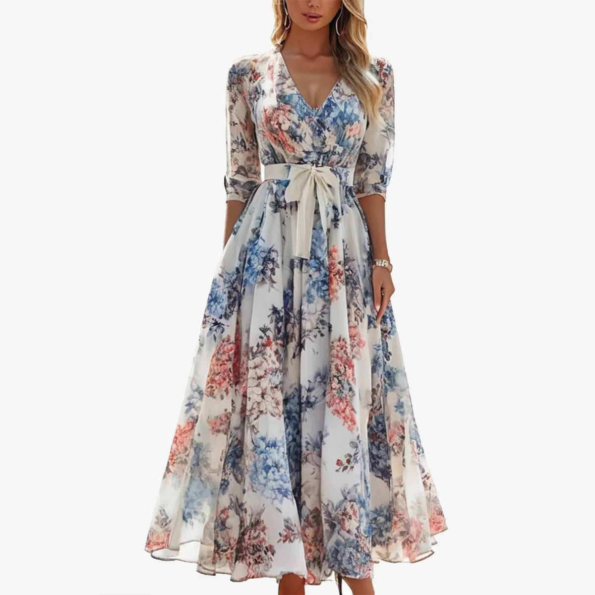 Floral Midi Dress