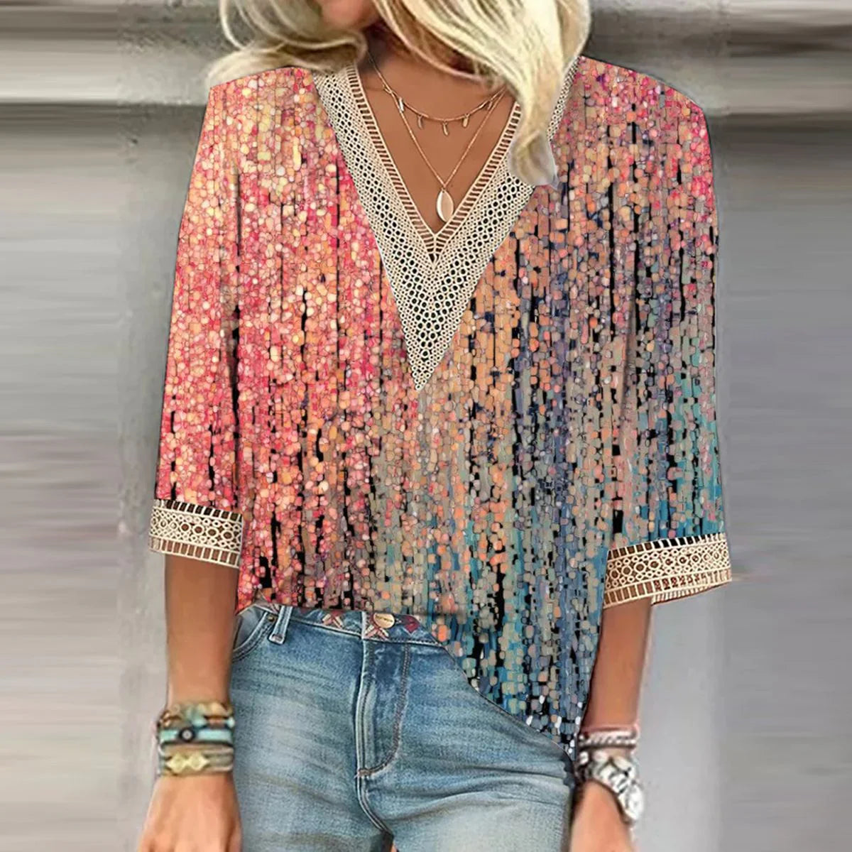 ColorRain Blouse