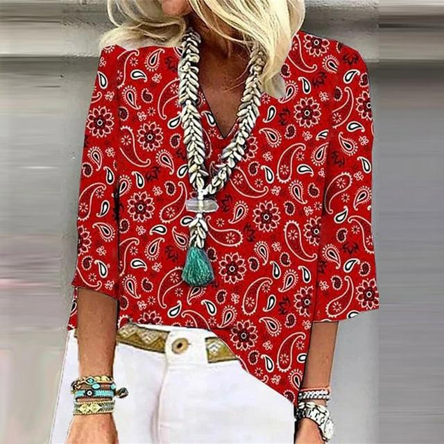 PaisleyRed Top