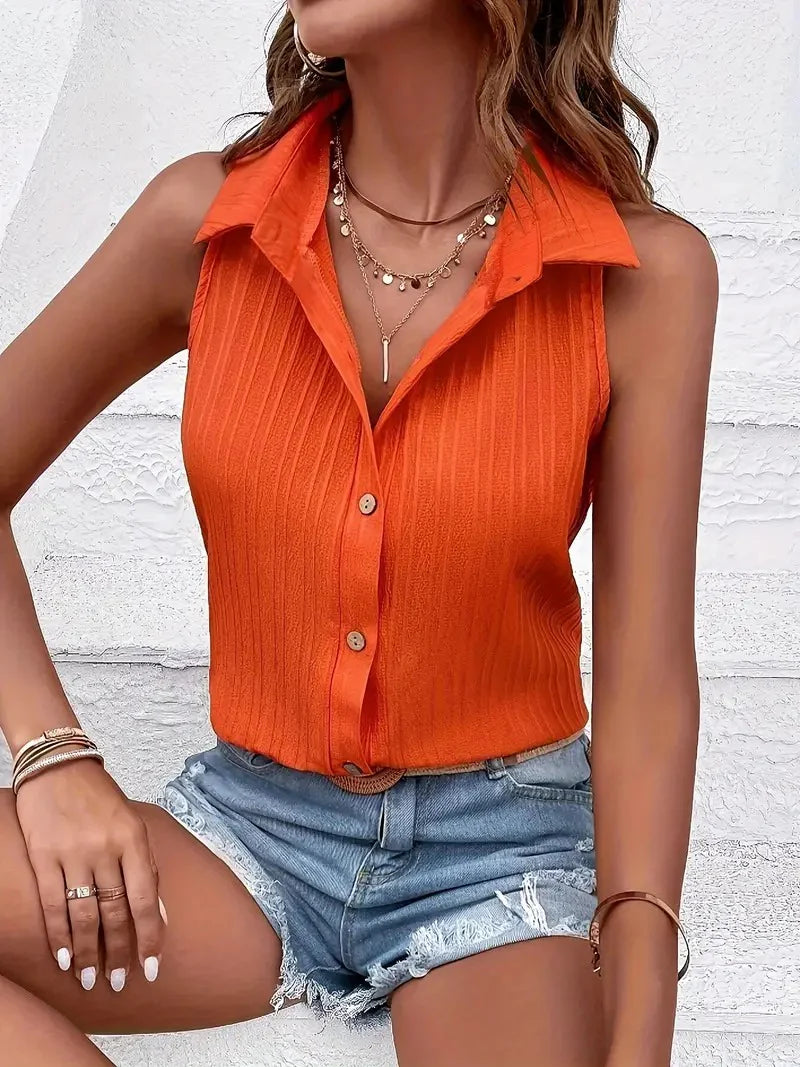 OrangeCollar Top