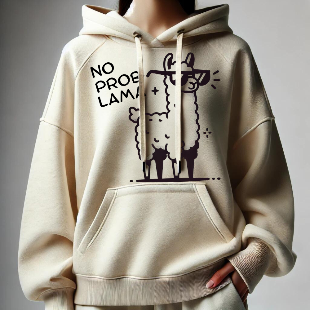 Hassle-free Lama Hoodie