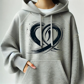 Abstract Love Hoodie