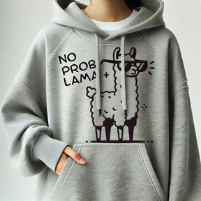 Hassle-free Lama Hoodie