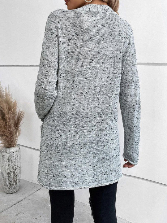 Reverie® - Elegant long-sleeved V-neck sweater