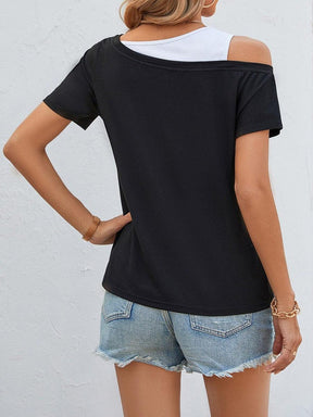 Color Block Chic Top