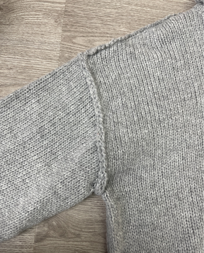 FallStil® - Baggy plain sweater with high neckline