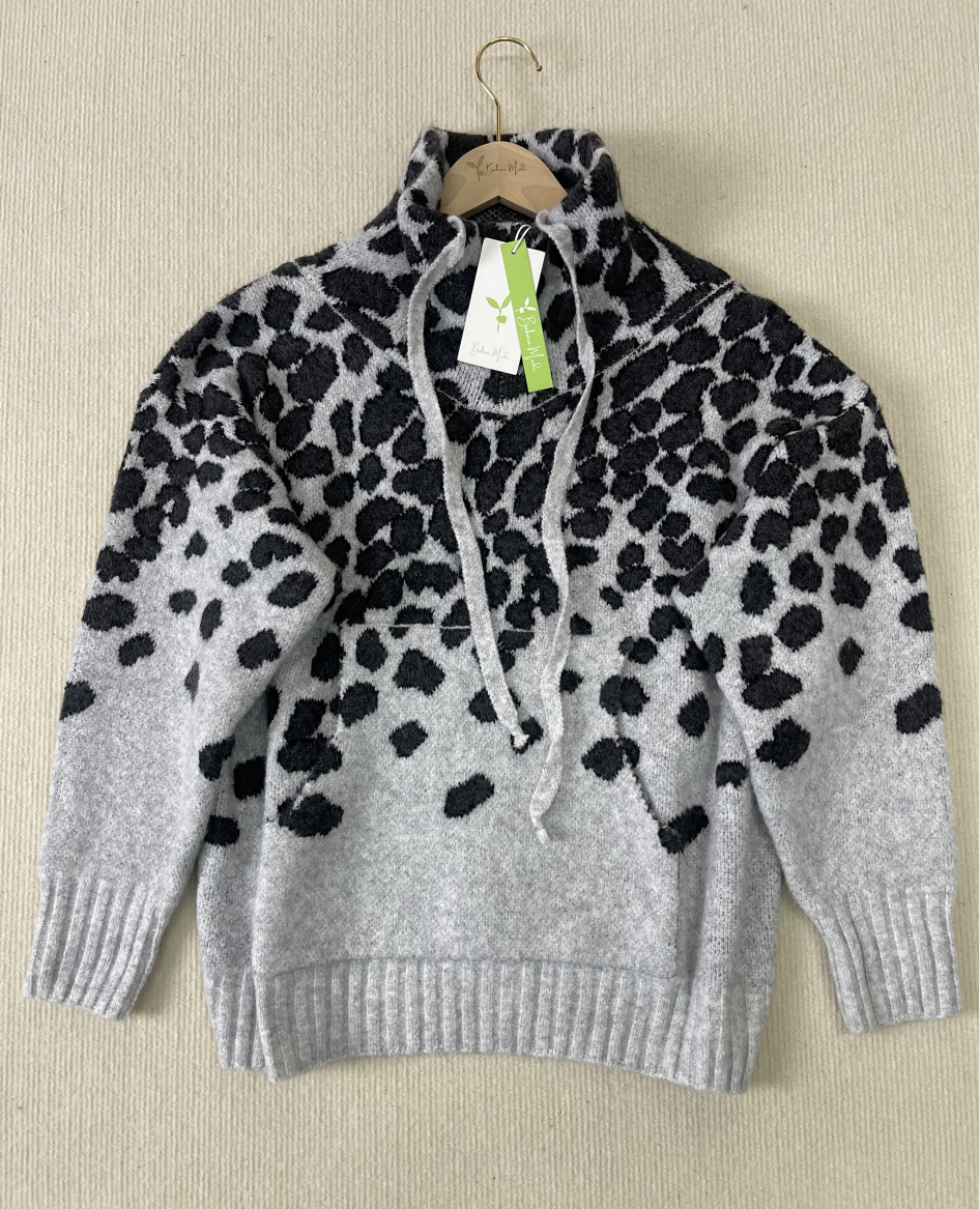 FallStil® - "Going Wild" sweater with leopard print