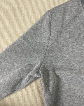 StrickSinn® - Comfortable grey long-sleeved hoodie outerwear