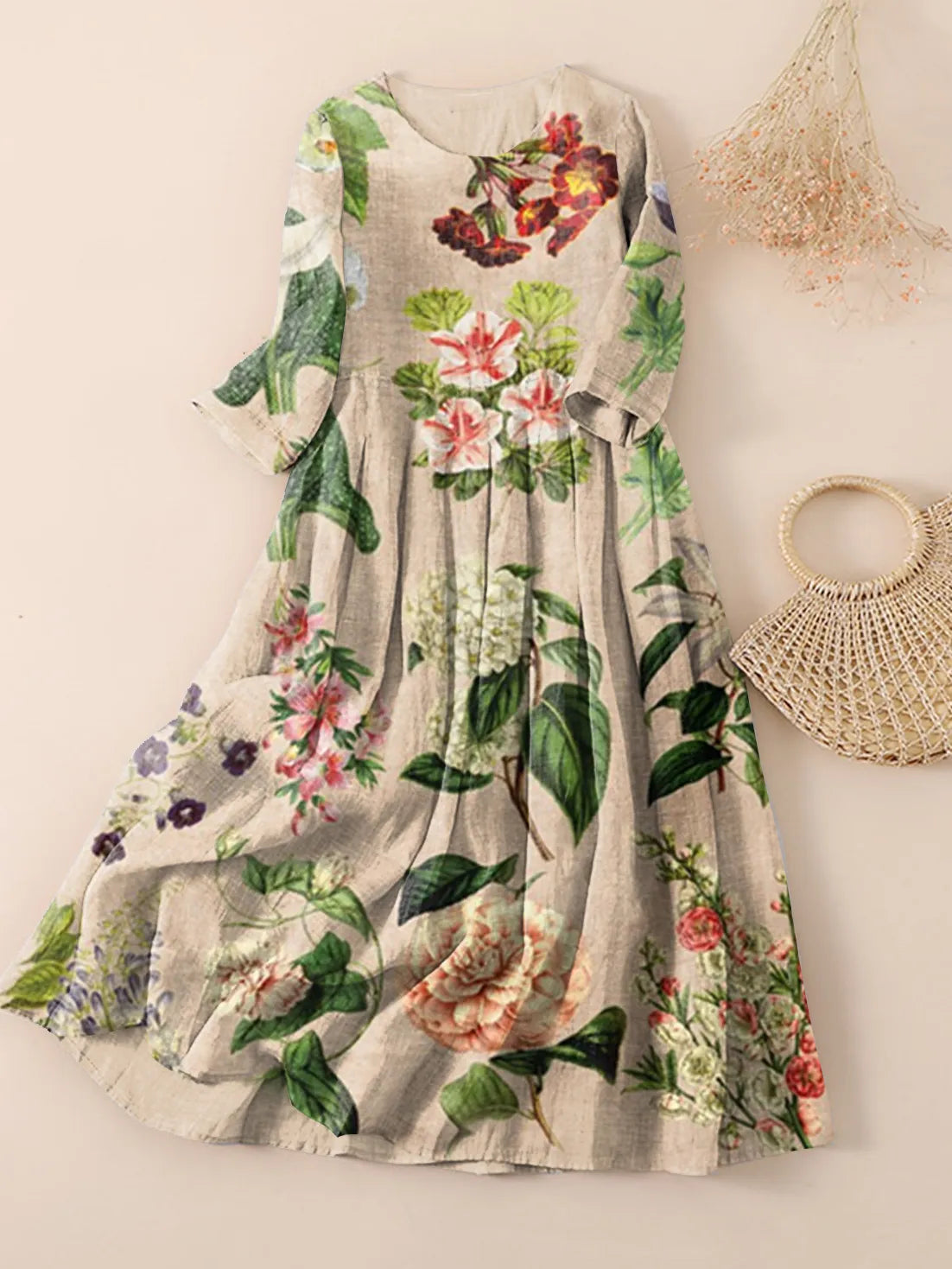 Floral elegance dress