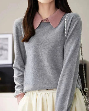 ReversCharm knitted sweater