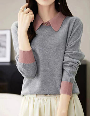 ReversCharm knitted sweater