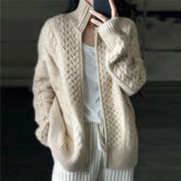 Monci® - Comfortable plain cardigan with long sleeves