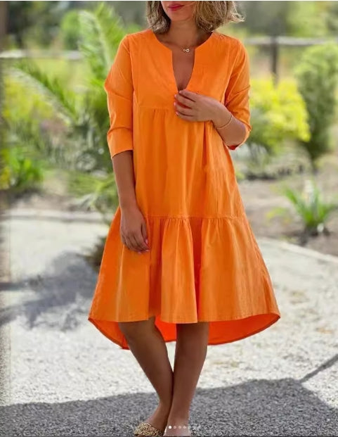 Orange Glow Dress 