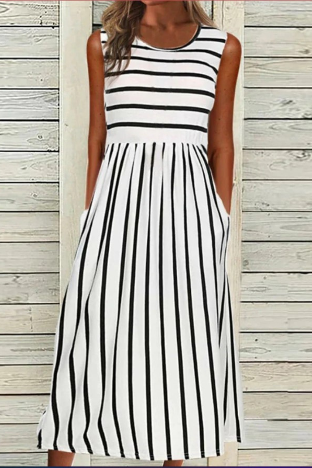 BMC® - Inkognito Chic Seductive stripes in black and white